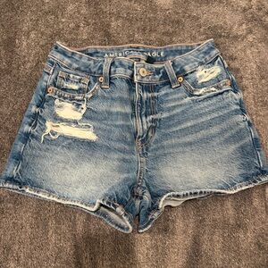 American Eagle Outfitters Light Blue Jean Shorts